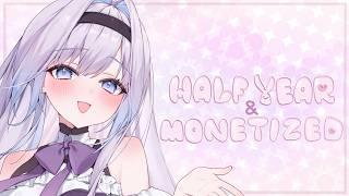 【記念日】✨活動半年 ＋ 収益化 記念✨みんなありがとぉ！突っ走っていくぞぉ！！！＃２