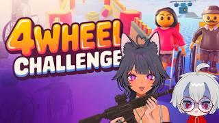 【4wheel challenge】そら＆ろんろん？そらvsろんろん？どうなる！？【#あるめると】【Vtuber】【ライブ配信】