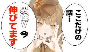 【朗報】男性VTuberは「不利」ではない！今、勢いがある成功事例から学ぼう！