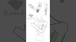 day4#animeart #人体の描き方 #作画講座 #art #絵の描き方 DrawingTutorial