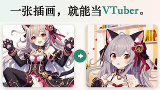 一张插画，做出可直播的3D虚拟形象 ——《VTuber原创角色制作器》介绍