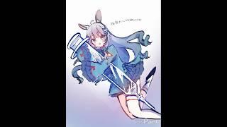 OC描いたよ〜 #イラストメイキング #スマホ #アイビスペイント #指描き