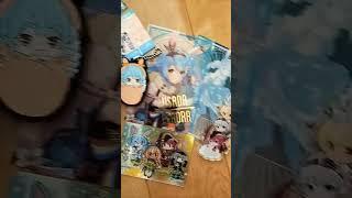 【ホロライブグッツ紹介】(大きいぬいぐるみ、フィギアなどは入っていません カードなどのみです！)#宝鐘マリン#ホロライブ#グッツ#グッツ紹介#vtuber #宝生海賊団#推し#宝鐘の一味#キーホルダー