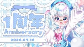 【#縦型配信 】1周年ありがとう！【#新人vtuber 】
