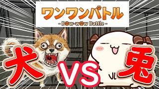 【 #ワンワンバトル】わんこvsうさゆ 果たして勝者は…【#ななゆvtuber 】※音量注意