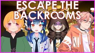 【Escape the Backrooms】風邪ひいてるけど叫びます!✨w/こんて んつ.エクス・マキナ.千夜坂 たいが【#新人vtuber】