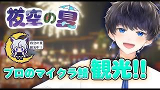 【マイクラ観光】夜空の夏を観光しにいくよ!!