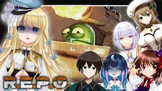【R.E.P.O】6人で忍び込んで遊んだり盗んだり襲われたり【#澳ニィロ 視点】