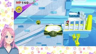 【ペーパーマリオオリガミキング】パズルでバトルするアラサー女#6【Vtuber】
