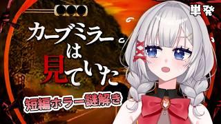 【カーブミラーは見ていた】ひき逃げ事故が起きた丁字路で“何か”を見た🫣【ホラー謎解き】