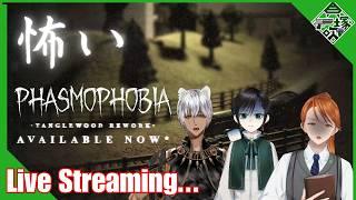 #8【コラボ】怖い、逃げたい、そう思ったって良い。辛いのは嫌だもの【#phasmophobia 】