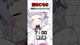 引きこもり準備中Vtuberのリアル#vtuber #shorts