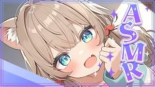 【ASMR多め】耳元密着💛ゼロ距離囁き雑談ASMR/綿棒/囁き吐息/ EarCleaning, Tingle, Triggers for Sleep