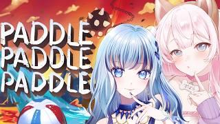 【PADDLE PADDLE PADDLE 】絶対喧嘩になるゲームコラボ!!!w/飛影海夜 #雑談 #コラボ