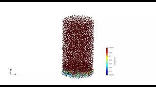 【dump_custom_vtk】円柱容器に粉体を詰め、custom/vtkでVTK・VTP・VTU同時出力を検証。オープンソースで無料のLIGGGHTSで解析。
