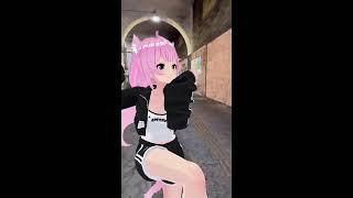 夜のVRChat散歩撮影📸まったり雑談 10分運動🧘♀️ #shorts