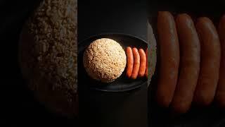 ペヤングをハンバーグプレートに魔改造 / 52 #ペヤング #魔改造レシピ #丼 #飯テロ #ASMR料理