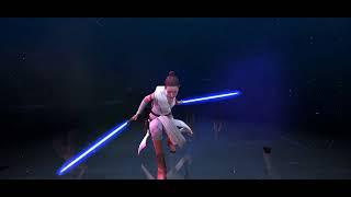 Star Wars Galaxy of heroes Rey vs Hutts Rota