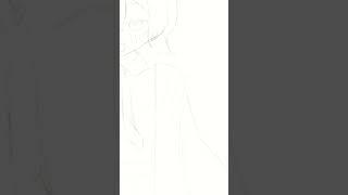 【キービジュアル描いてみた】#中学生 #イラスト #中学生vtuber #キービジュアル