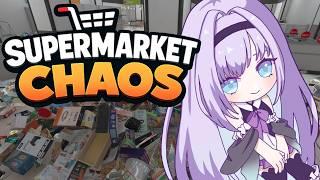 【汚部屋住人】片付け能力0のわたしが片付けゲームに挑戦します!【Vtuber】【Supermarket Chaos】