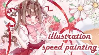 【#イラストメイキング /#speedpaint 】七瀬いずみ生誕絵描いてみた【#個人vtuber 】