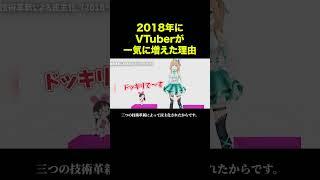 2018年にVTuberが一気に増えた理由 #vtuber #にじさんじ