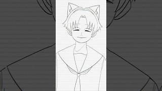 本当の正体#イラスト #vtuberen #vtuber準備中 #新人vtuber
