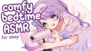 Comfy Bedtime ASMR 💤 🛏️ lie down and get sleepy with me!