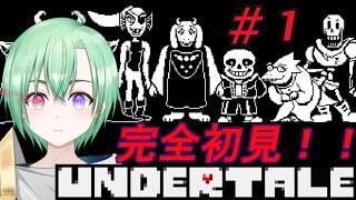 【UNDERTALE】アンダーテール#1 やってみたかった名作!!サンズの名前しかしらぬ・・・