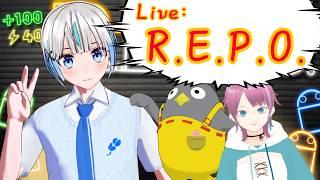 【REPOコラボ 】 かるかチャンネルと可愛いセルフ受肉VTuberによる大人気ゲームの全世界待望コラボを楽しもう!初見さん大歓迎!