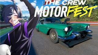 【ザ・クルー モーターフェス】※ゲリラ※ ハンコン届いたので慣らし運転中【新人Vtuber】