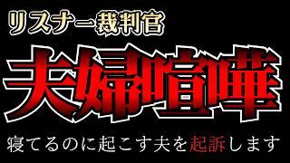 【裁判沙汰】早く寝る妻のことを起こす夫は有罪か?【ガチ夫婦喧嘩】#vtuber #喧嘩 #裁判傍聴