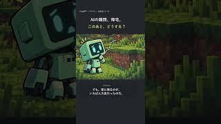 家はすぐそこ。なのにChatGPTは帰れない【マイクラ】#Shorts