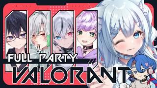 【VALORANT】スクリム初日!一歩ずつ強くなるぞ! w/夜凪ましろ,沼依恋,皇いばら,ELEZY #新人Vtuber #個人Vtuber #ゲーム配信
