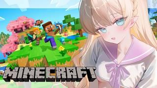 【 #マイクラ 】アイアンゴーレムトラップの続き~っ!【 #雨音ありす 】