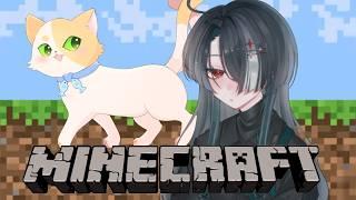 【Minecraft】 むぎねこちゃんについていきます! 【コラボ】
