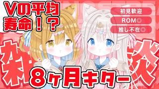 【8ヵ月記念日】Vtuberの平均寿命8ヵ月って知ってました?ぽちたまは大丈夫だよ 安心して推してね 【新人vtuber /ぽちたま】 #新人vtuber #vtuber #記念配信 #雑談配信