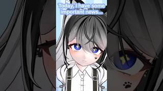 Finally a #VTuber... #cute#kawaii#live#3D#2D#anime#aesthetic#starting#shorts#vtuber