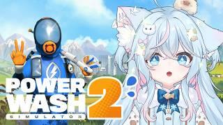 【#PowerWash Simulator2】初見さん ROMさん大歓迎◎ ゆるっとまったり【#新人vtuber /#雪宮しえる】