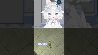 Link fell into the backrooms ToT | #vtuber #vtuberclips #zelda