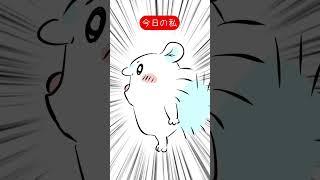 #257 今日の私② #ちいかわ #モモンガ