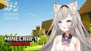 【マイクラ統合版】#6 はじめてのゴレトラ作りPart.3!完成目指していく - MINECRAFT ハードコア 【無所属個人VTuber】