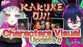 【#ゲーム開発vtuber】KAKUREONI Development Update #4 - Characters Visual Update!【#かくれ鬼】#indiegame