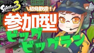 【参加型】初見さんとタラポ大歓迎!視聴者参加型ビッグビッグラン!【スプラトゥーン3/個人VTuber】