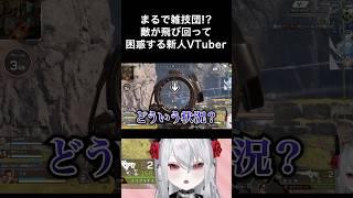 敵が縦横無尽に画面を飛び回り困惑する新人Vtuber