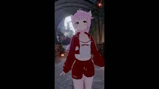 夜のVRChat散歩撮影📸まったり雑談 10分運動🧘♀️ #shorts