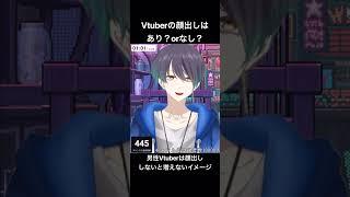 男性配信者は顔出しすべき?#shorts #切り抜き #vtuber #雑談 #新人vtuber #男性vtuber