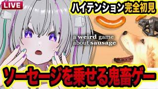 【 激ムズ 】理不尽ソーセージに発狂不可避.ᐟ.ᐣ大絶叫の物理演算初見プレイ『ソーセージについての奇妙なゲーム』【 VTuber┇青海実波 】