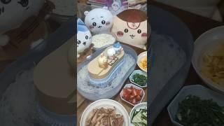 ちいかわ流しそうめん機を使ってみた