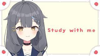 【 Study with me 】高校生と2時間一緒に勉強・作業 / pomodoro 25-5 【#閏/#新人VTuber】
